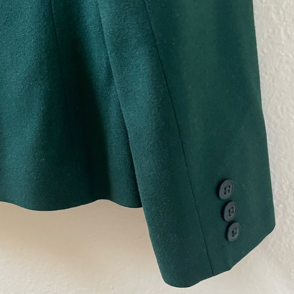Pendleton Wool Blazer Jacket Green Made In Usa Si… - image 5